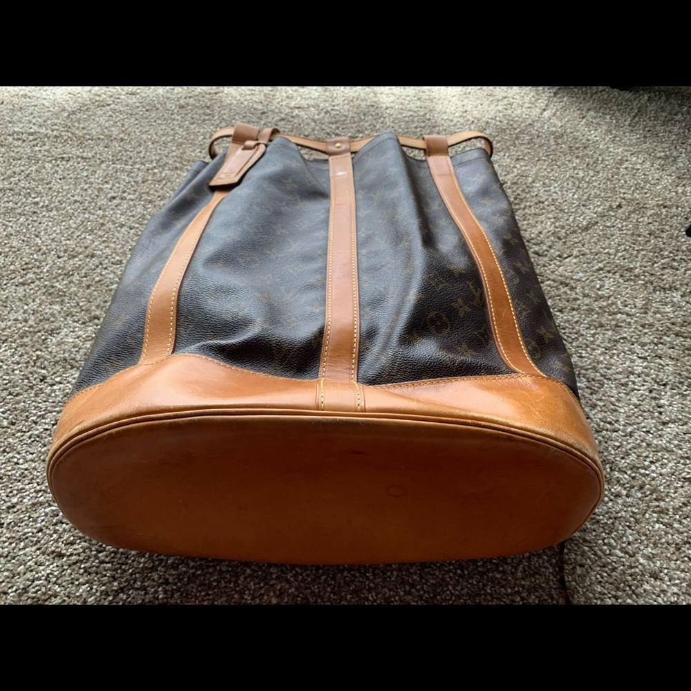 Authenticate Louis Vuitton Randonnee Drawstring BP